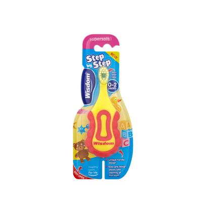 Wisdom Toothbrush Step by Step Supersoft 0-2 years 1 pack: $6.00