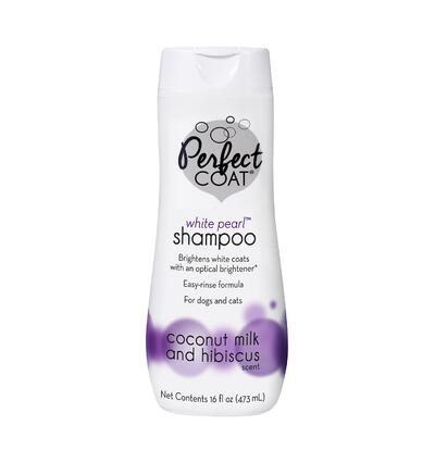 Perfect Coat Whitening Shampoo Coconut Milk & Hibiscus 16oz