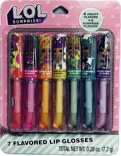 Lol Surprice Flovored Lip Glosses Assorted 0.28oz