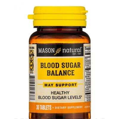 Mason Blood Sugar Balance Tablets 30's