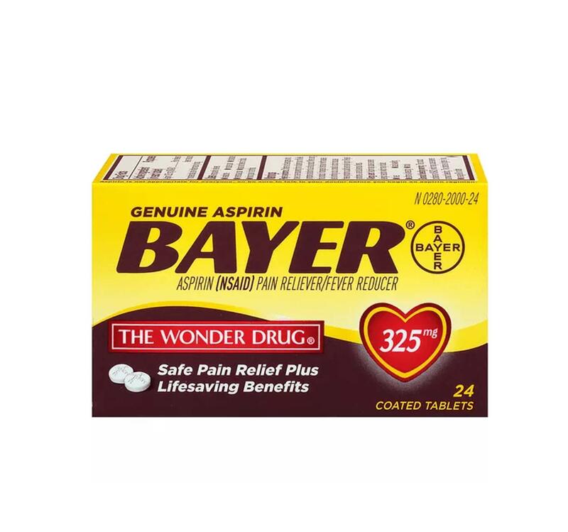 Bayer Tablet 24's: $5.00