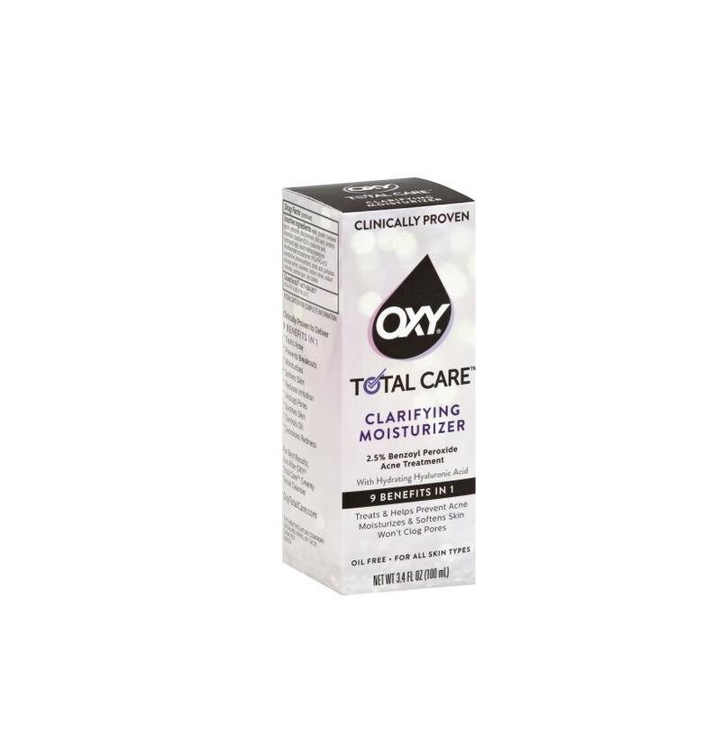 OXY Total Care Clarifying Moisturizer Acne Treatment, 3.4 fl oz