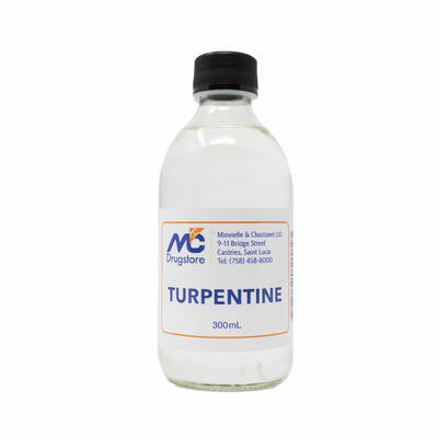 Turpentine 300 ml: $17.00