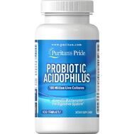 Puritan's Pride Probiotic Acidophilus Tablets 100's: $21.00
