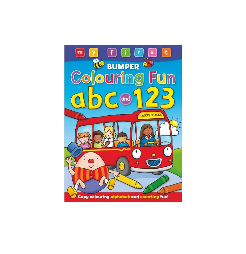 My First Bumper Colouring Fun Abc and 123