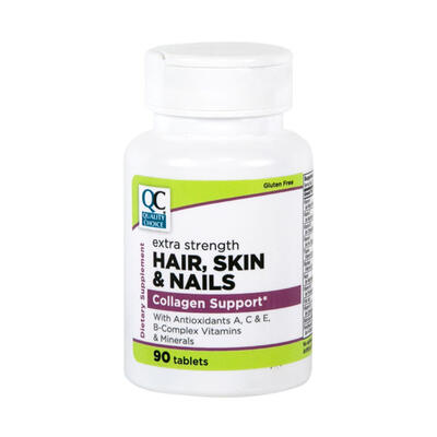 QC Hair Skin & Nail Extra Strength 90ct: $41.00