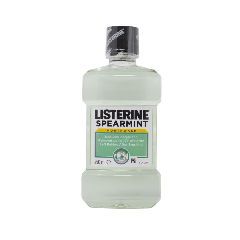 Listerine Mouthwash Spearmint 250 ml: $6.00