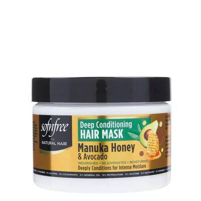 Sofnfree Manuka Honey & Avocado Hair Mask 11oz