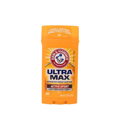 Arm & Hammer Ultramax Ultra Max Antiperspirant Deodorant Active Sport 2.6 oz: $15.00