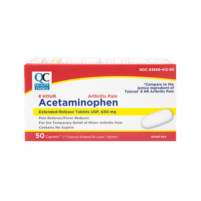 Quality Choice Acetaminophen 50 Caplets: $23.00