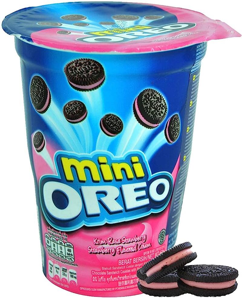 Oreo Mini Strawberry Pouch 61.3g