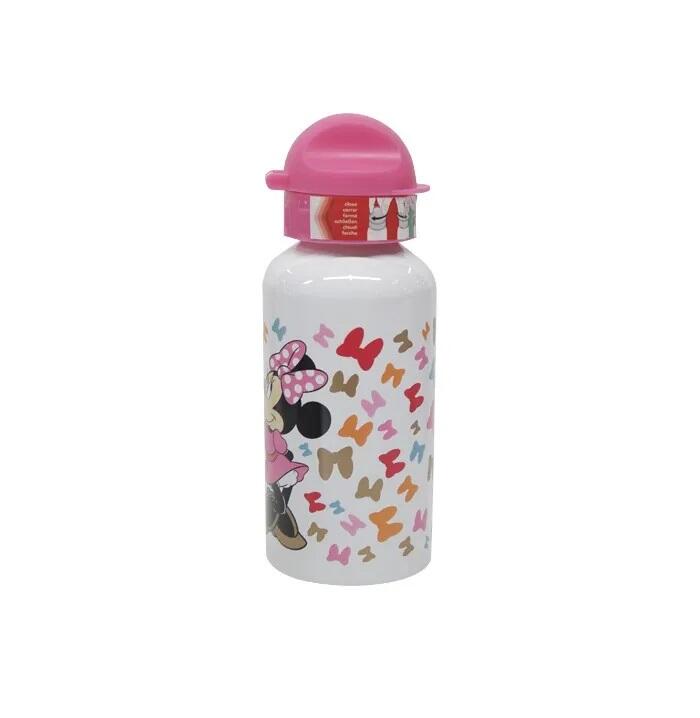 Stor Preminum Aluminium Bottle Minnie So Edgy Bows 1 count