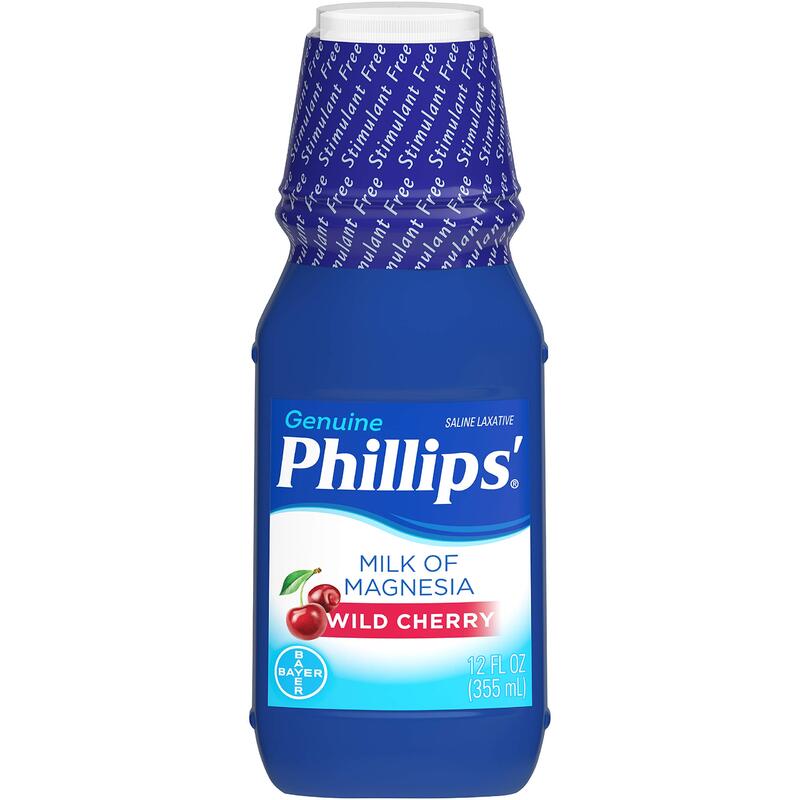 Genuine Phillips Milk Of Magnesia Wild Cherry 12oz
