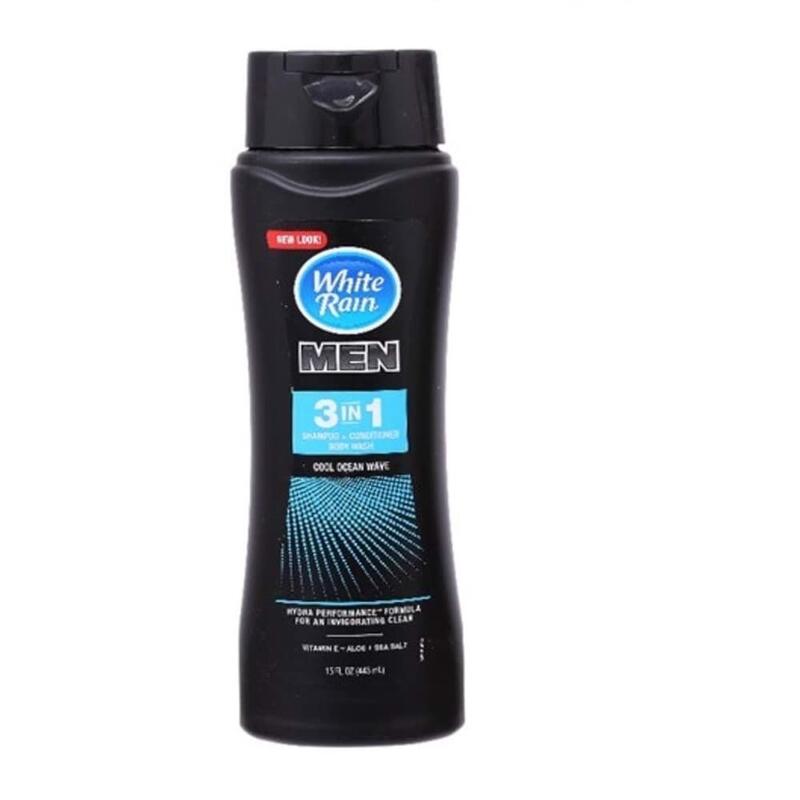 White Rain for Men 3 in 1 Cool Ocean Wave 15 oz
