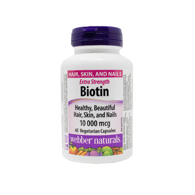 Webber Naturals Biotin 10 000 Mcg30ct: $45.00