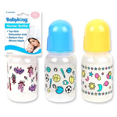 Babyking Nurser Medium Flow Baby Bottle 5 oz: $5.00