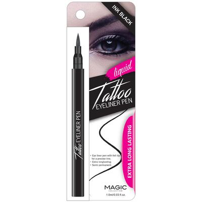 Magic Tattoo Eye Liner Pen Ink Black: $8.00