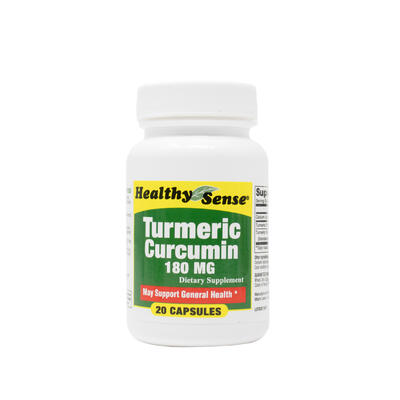 Healthy Sense Tumeric Dietary Supplement 200mg 20 count