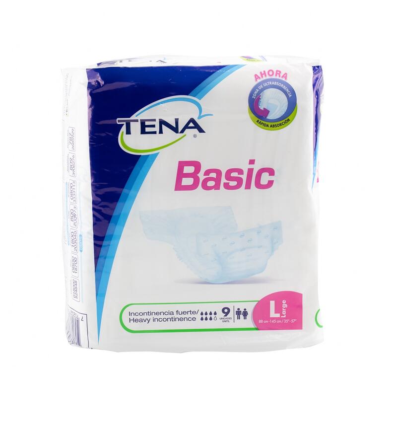 Tena Slip Clasico Adult Diaper Large 9 count