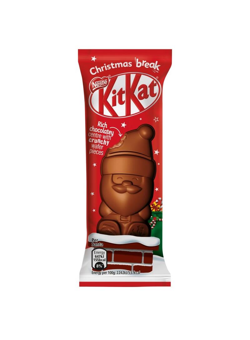 Kit Kat Santa Milk Chocolate Christmas Figure 29g