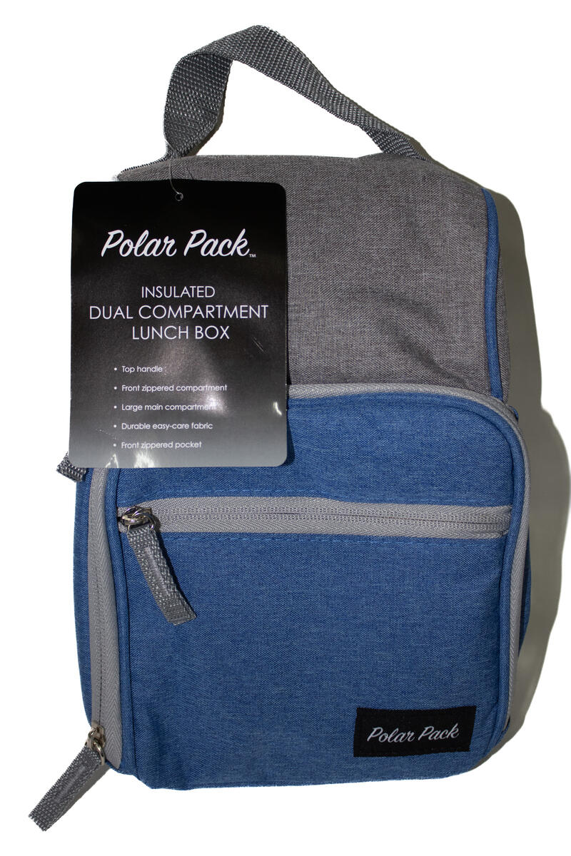 Polar Pack Dual Compartment Lunch Box Assorted
