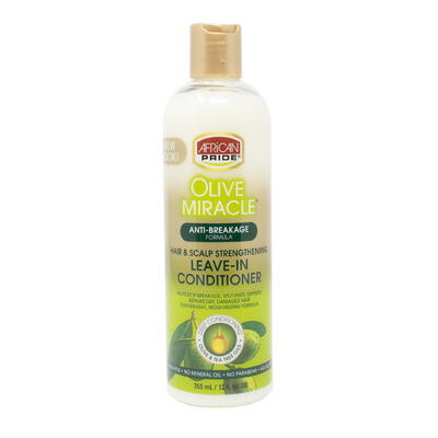 African Pride Olive Miracle Leave In Conditioner 12oz: $21.00