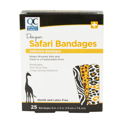 QC Safari Bandages 3/4