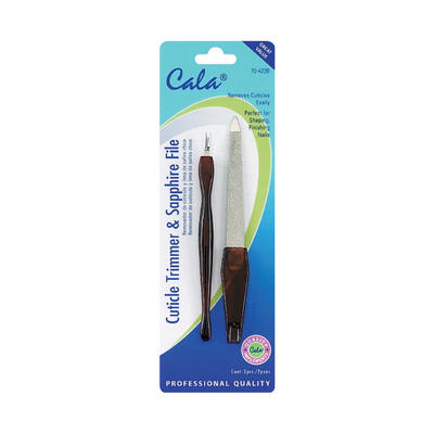 Cala Cuticle Trimmer & Sapphire File 2 pieces: $5.00