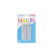 Party Candles Metallic Silver: $5.00