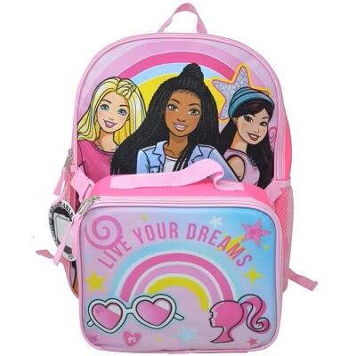 Barbie Backpack & Lunch Bag Assorted