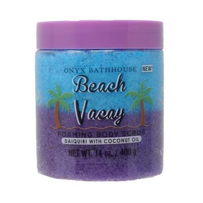 Onxy Bathhouse Beach Vacy Foaming Body Scrub 14oz