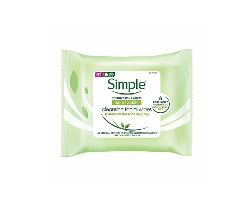 Simple Exfoliating Facial  Wipes 25pk