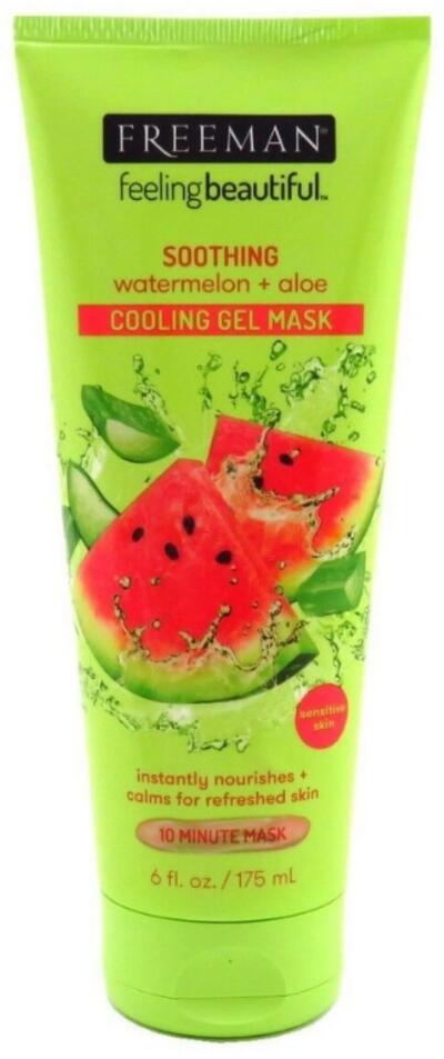 Freeman Soothing Watermelon & Aloe Cooling Gel Mask 6oz