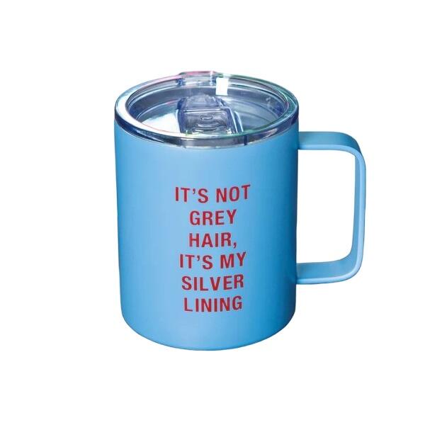 Silver Lining Stainless Steel Insulated Mug