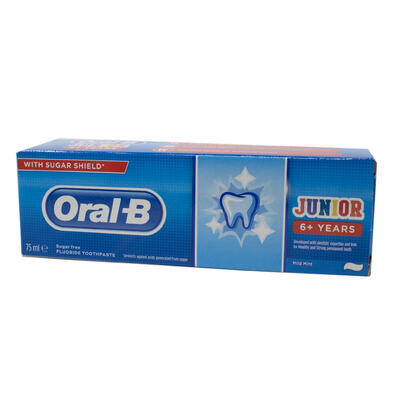 Oral-B Toothpaste Junior Mild Mint 75ml: $7.00