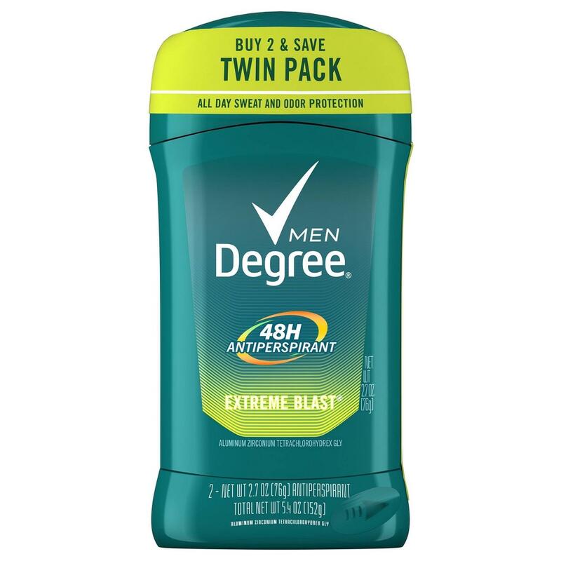 Degree Men Antiperspirant Deodorant Extreme Blast 2.7 oz