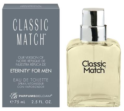 Classic Match Eternity For Men EDT 2.5oz: $35.00