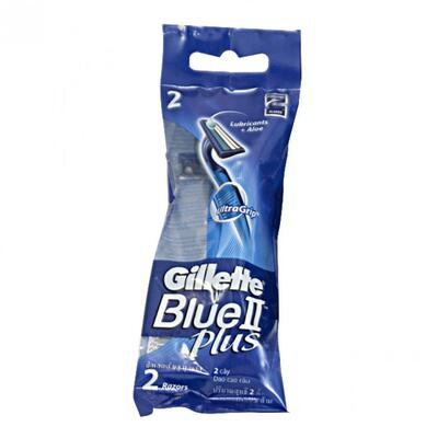 Gillette Blue II Plus Shaver 2ct: $7.00