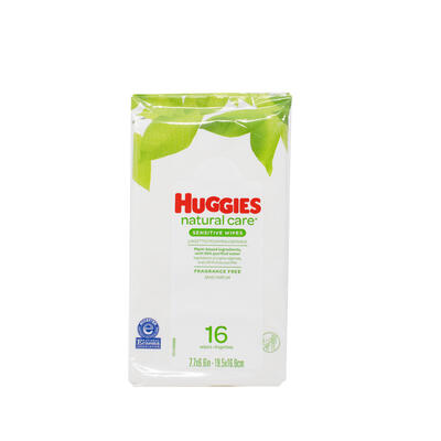 Huggies Natural Care Baby Wipes Hypoallergenic 16ct: $5.00