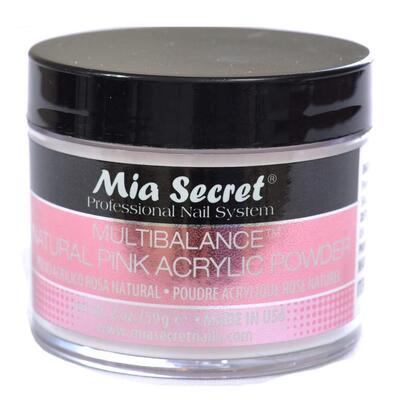 Mia Secret Multibalance Natural Acrylic Powder Pink 2oz