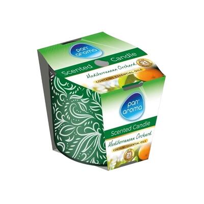 Pan Aroma Scented Candle Mediterranean Orchard 85g