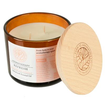 Aromatherapy Refresh Scented Soy Candle 9.7oz