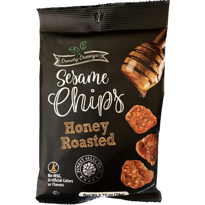Ceunchy Cravings Sesame Chips Honey Roasted 2.75oz