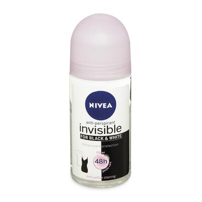 NIVEA DEO ROLL ON CLEAR 50ML: $12.00