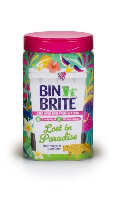 Bin Brite Lost In Paradise Odour Neutraliser 500g