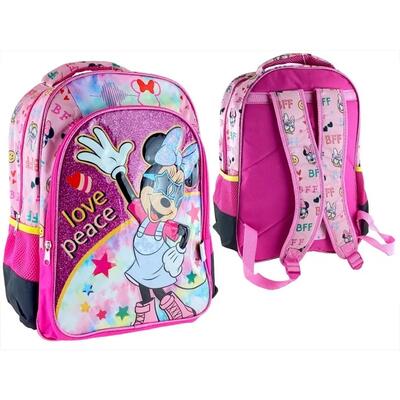 Minnie Mouse Love Peace Backpack
