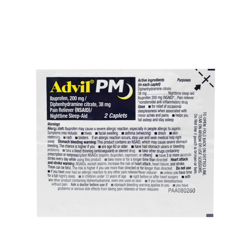 Advil PM 2ct: $1.75