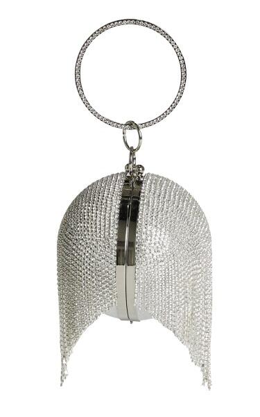 Rhinestone Disco Ball Bag