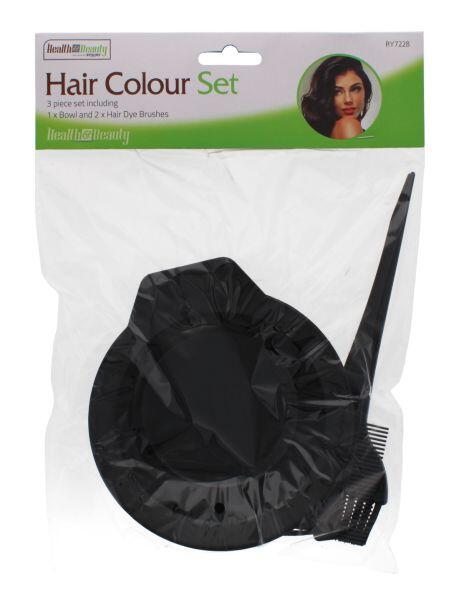 3pc Hair Colour Set: $1.00