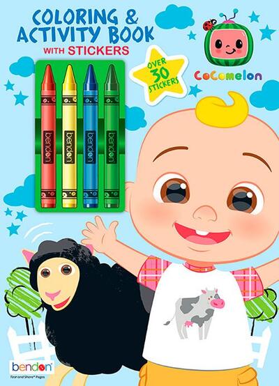 Bendon Cocomelon Coloring & Activity Book